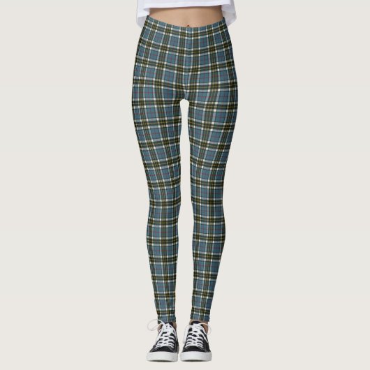 Leggings Thompson Blue Original Scottish Tartan (Devant)