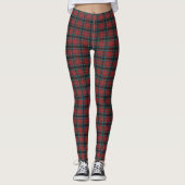 Leggings Thompson Red Modern Original Scottish Tartan (Devant)