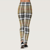 Leggings Thomson Camel Tartan Plaid Family Mode Motif (Dos)