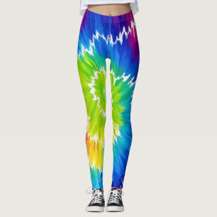 Leggings Tie and Dye Arc-en-Ciel 🌈 Yoga en Spir