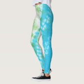 Leggings Tie-Dye Aqua (Gauche)