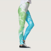 Leggings Tie-Dye Aqua (Droite)