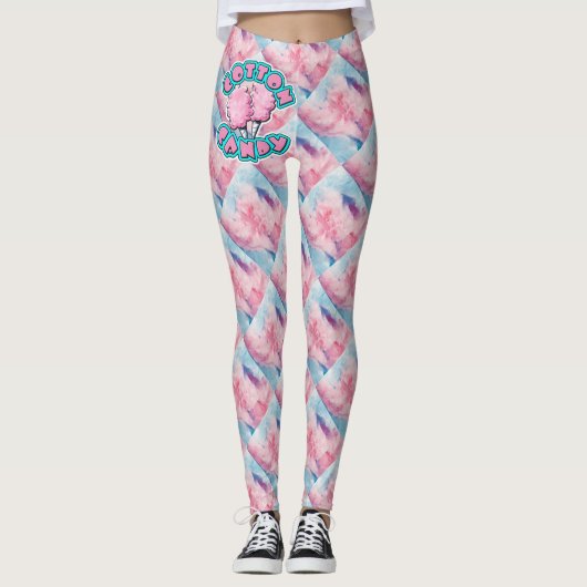 Leggings Tie Dye Cotton Candy (Devant)