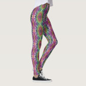 Leggings Tie Dye Spirale rose (Droite)