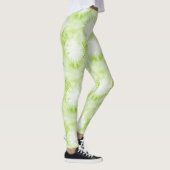 Leggings Tie-Dye Vert Citron Menthe (Droite)