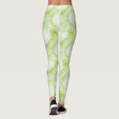 Leggings Tie-Dye Vert Citron Menthe (Dos)