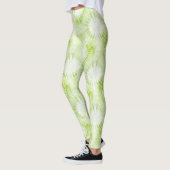 Leggings Tie-Dye Vert Citron Menthe (Gauche)