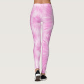 Leggings Tiedye Pink Spiral Hippie Tie Dye    (Dos)