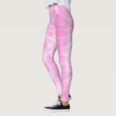 Leggings Tiedye Pink Spiral Hippie Tie Dye    (Gauche)