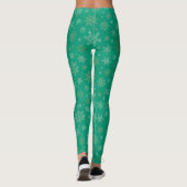 Leggings Tiel avec Flèche-neige en or (Dos)