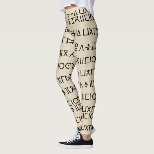 Leggings tifinagh kabyle (Gauche)