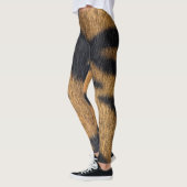 Leggings Tiger Couleur Motif animal mou (Gauche)