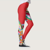 Leggings Tiger Dragon Mandala (Rechts)