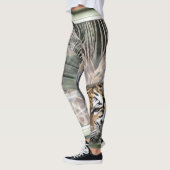 Leggings Tiger Giraffe Zebra (Gauche)