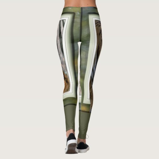 Leggings Tiger Giraffe Zebra (Dos)