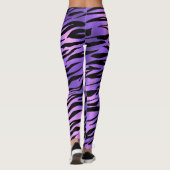 Leggings Tiger Grandes Fourrure animale Métallique (Dos)