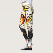 Leggings Tiger Modèle personnalisé Design élégant moderne (Gauche)