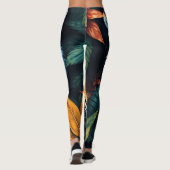 Leggings “Tiger of Mine” – Colourful Tiger Portrait (Dos)