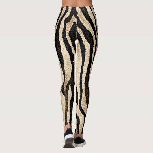 Leggings Tiger Peau Texture sans joint (Dos)