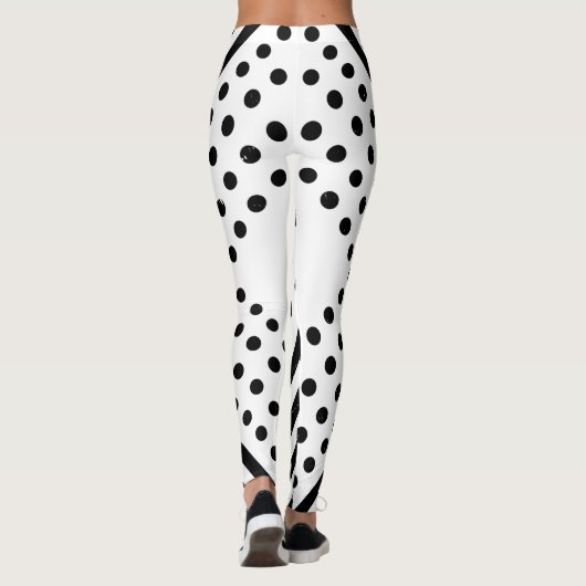 Leggings Tiger Polka Art (Dos)