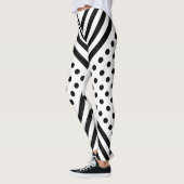 Leggings Tiger Polka Art (Gauche)