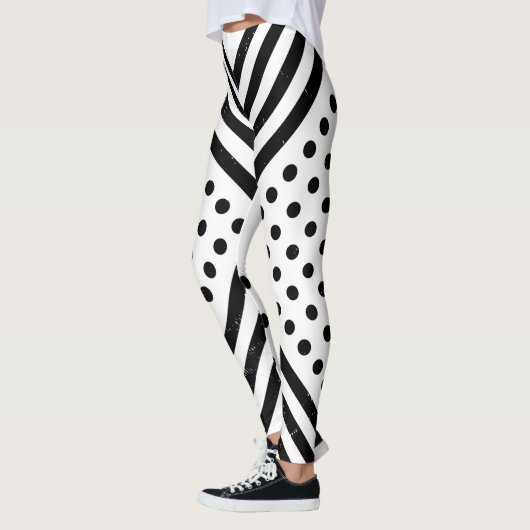 Leggings Tiger Polka Art (Gauche)