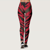 Leggings Tiger Zodiac - Pantalons de Yoga rayé fem (Dos)