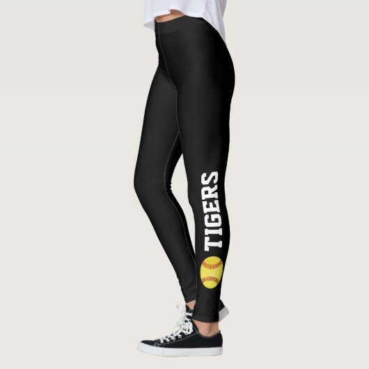 Leggings Tigers Softball (Gauche)