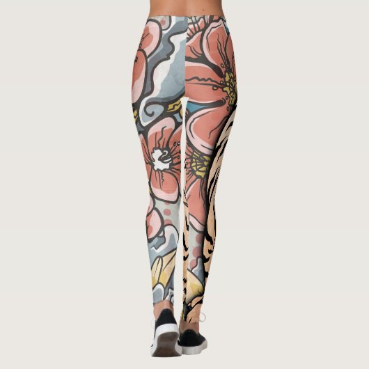 Leggings Tigre blanc (Dos)