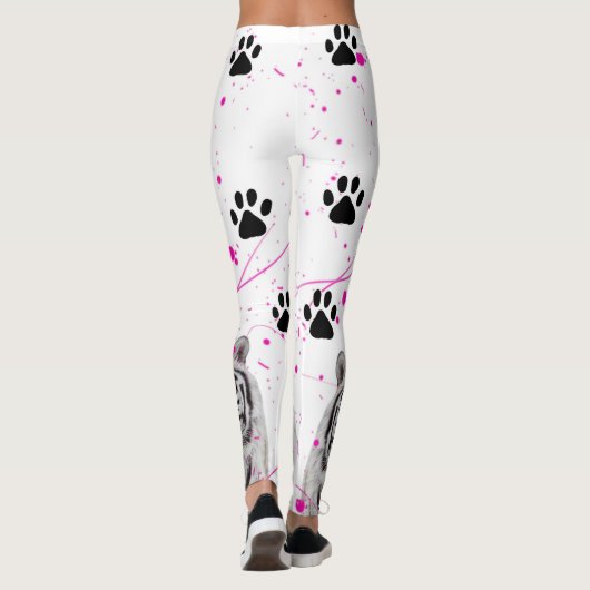 Leggings Tigre blanc 2 (Dos)