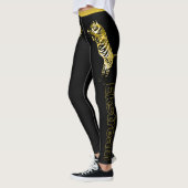 Leggings Tigre d'or d'Ekstream (Gauche)