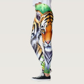 Leggings Tigreau botanique audacieux (Gauche)