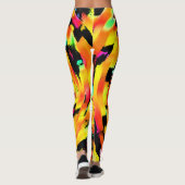 Leggings Tigress Abstrait (Dos)