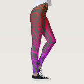 Leggings Tiki mask (Droite)