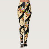 Leggings Tiki tropical (Dos)