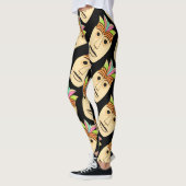 Leggings Tiki tropical (Gauche)