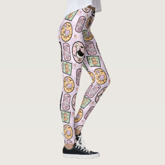 Leggings Timbres d'Halloween de l'oie sotte Costume d'oie m