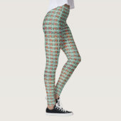 Leggings Timbres verts rétros (Droite)