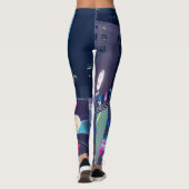 Leggings Time Square Design Amsterdam (Achterkant)