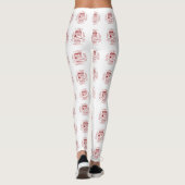 Leggings Tin de sardines pop art (Dos)