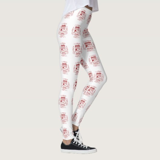 Leggings Tin de sardines pop art (Droite)