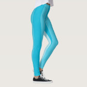 Leggings- Tinten van blauw Leggings (Rechts)