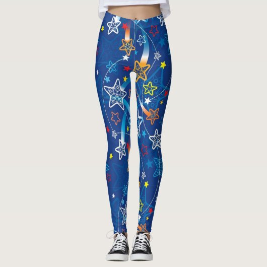 Leggings Tirer des étoiles (Devant)