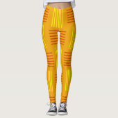 Leggings Tissage moderne du milieu du siècle (Devant)