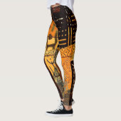 Leggings Tissu africain antique (Gauche)