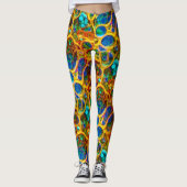 Leggings Tissu Alien, exemple (Devant)