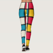 Leggings Tissu coloré plaqué (Dos)