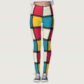 Leggings Tissu coloré plaqué (Devant)