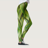 Leggings Tissu de bambou vert frais (Droite)