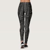 Leggings Tissu de boue africain (Dos)